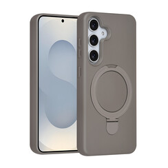 TUNIQ Galaxy S25 Back-Cover hul - Magsafe With Ring Stand - Hanger - Titanium Grey
