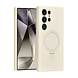 TUNIQ TUNIQ Galaxy S24 Ultra Back cover case - Magsafe With Ring Stand - Hanger - Antique White TUNIQ TUNIQ Galaxy S24 Ultra Back cover case - Magsafe With Ring Stand - Hanger - Antique White