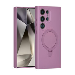 TUNIQ Galaxy S24 Ultra Back-Cover hul - Magsafe With Ring Stand - Hanger - Sunset Purple