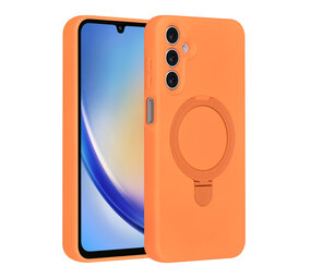 TUNIQ TUNIQ Galaxy A16 5G Back cover coque - Magsafe With Ring Stand - Hanger - Tangerine Orange TUNIQ TUNIQ Galaxy A16 5G Back cover coque - Magsafe With Ring Stand - Hanger - Tangerine Orange