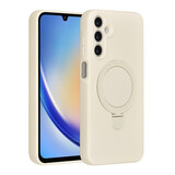 TUNIQ TUNIQ Galaxy A16 5G Backcover hoesje - Magsafe With Ring Stand - Hanger - Antique White