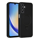 TUNIQ TUNIQ Galaxy A16 5G Back cover case - Magsafe With Ring Stand - Hanger - Black