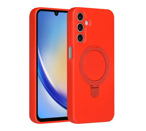 TUNIQ TUNIQ Galaxy A16 5G Back cover coque - Magsafe With Ring Stand - Hanger - Classic Red TUNIQ TUNIQ Galaxy A16 5G Back cover coque - Magsafe With Ring Stand - Hanger - Classic Red