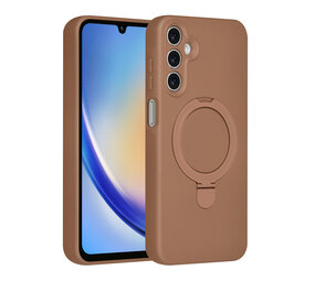 TUNIQ TUNIQ Galaxy A16 5G Back-Cover hul - Magsafe With Ring Stand - Hanger - Desert Brown TUNIQ TUNIQ Galaxy A16 5G Back-Cover hul - Magsafe With Ring Stand - Hanger - Desert Brown