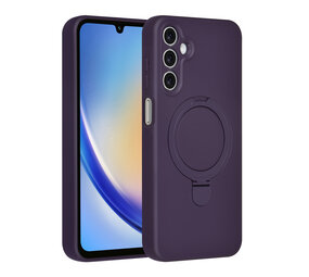 TUNIQ TUNIQ Galaxy A16 5G Back-Cover hul - Magsafe With Ring Stand - Hanger - Grape Purple TUNIQ TUNIQ Galaxy A16 5G Back-Cover hul - Magsafe With Ring Stand - Hanger - Grape Purple