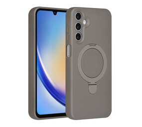 TUNIQ TUNIQ Galaxy A16 5G Back-Cover hul - Magsafe With Ring Stand - Hanger - Titanium Grey TUNIQ TUNIQ Galaxy A16 5G Back-Cover hul - Magsafe With Ring Stand - Hanger - Titanium Grey