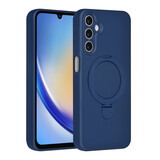 TUNIQ TUNIQ Galaxy A16 5G Back cover coque - Magsafe With Ring Stand - Hanger - Navy Blue