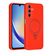 TUNIQ TUNIQ Galaxy A15 5G Back cover coque - Magsafe With Ring Stand - Hanger - Classic Red TUNIQ TUNIQ Galaxy A15 5G Back cover coque - Magsafe With Ring Stand - Hanger - Classic Red