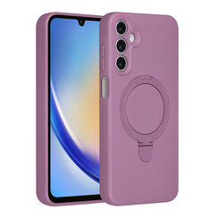TUNIQ Galaxy A15 5G Back cover coque - Magsafe With Ring Stand - Hanger - Sunset Purple