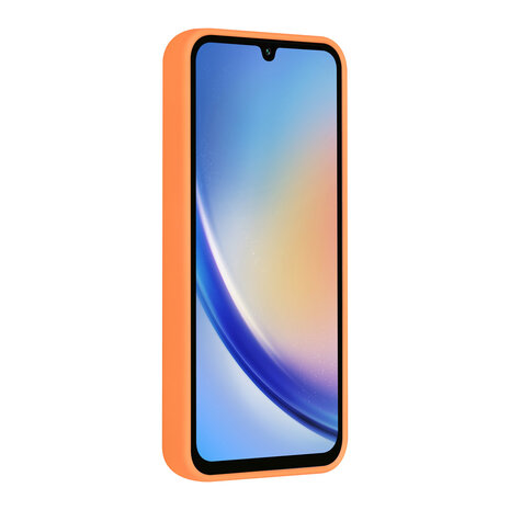 TUNIQ TUNIQ Galaxy A15 5G Back cover coque - Magsafe With Ring Stand - Hanger - Tangerine Orange TUNIQ TUNIQ Galaxy A15 5G Back cover coque - Magsafe With Ring Stand - Hanger - Tangerine Orange