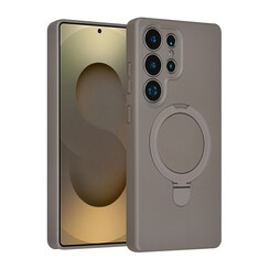 TUNIQ Galaxy S25 Ultra Back-Cover hul - Magsafe With Ring Stand - Hanger - Titanium Grey