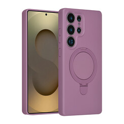 TUNIQ Galaxy S25 Ultra Back cover coque - Magsafe With Ring Stand - Hanger - Sunset Purple