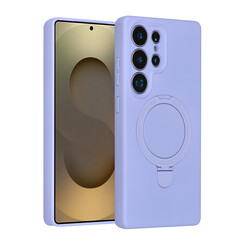 TUNIQ Galaxy S25 Ultra Back-Cover hul - Magsafe With Ring Stand - Hanger - Lila