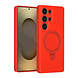 TUNIQ TUNIQ Galaxy S25 Ultra Backcover hoesje - Magsafe With Ring Stand - Hanger - Classic Red TUNIQ TUNIQ Galaxy S25 Ultra Backcover hoesje - Magsafe With Ring Stand - Hanger - Classic Red