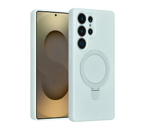 TUNIQ TUNIQ Galaxy S25 Ultra Back cover case - Magsafe With Ring Stand - Hanger - Mint Green