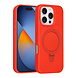 TUNIQ TUNIQ iPhone 16 Pro Backcover hoesje - Magsafe With Ring Stand - Hanger - Classic Red TUNIQ TUNIQ iPhone 16 Pro Backcover hoesje - Magsafe With Ring Stand - Hanger - Classic Red