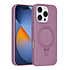 TUNIQ iPhone 16 Pro Back cover coque - Magsafe With Ring Stand - Hanger - Sunset Purple