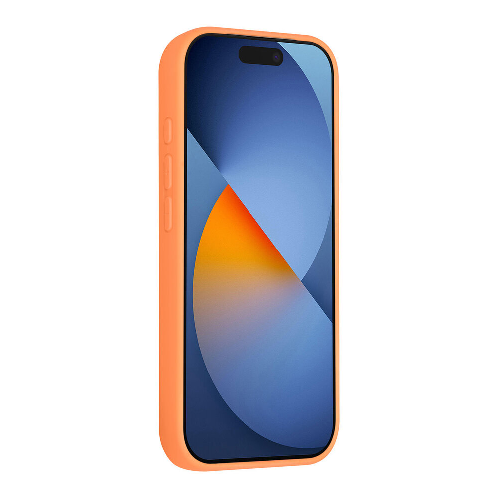 TUNIQ TUNIQ iPhone 16 Pro Backcover hoesje - Magsafe With Ring Stand - Hanger - Tangerine Orange