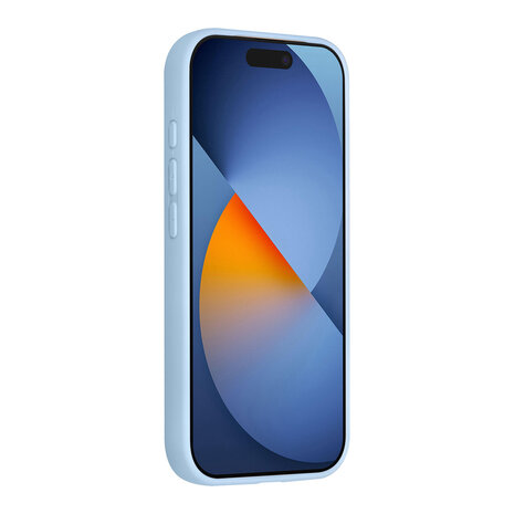 TUNIQ TUNIQ iPhone 16 Pro Backcover hoesje - Magsafe With Ring Stand - Hanger - Baby Blue TUNIQ TUNIQ iPhone 16 Pro Backcover hoesje - Magsafe With Ring Stand - Hanger - Baby Blue