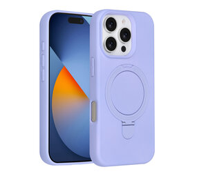 TUNIQ TUNIQ iPhone 16 Pro Back cover case - Magsafe With Ring Stand - Hanger - Lilac