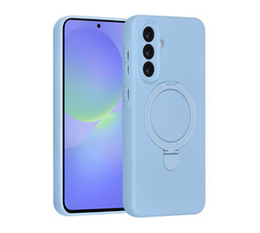 TUNIQ TUNIQ Galaxy A36 Back cover case - Magsafe With Ring Stand - Hanger - Baby Blue TUNIQ TUNIQ Galaxy A36 Back cover case - Magsafe With Ring Stand - Hanger - Baby Blue