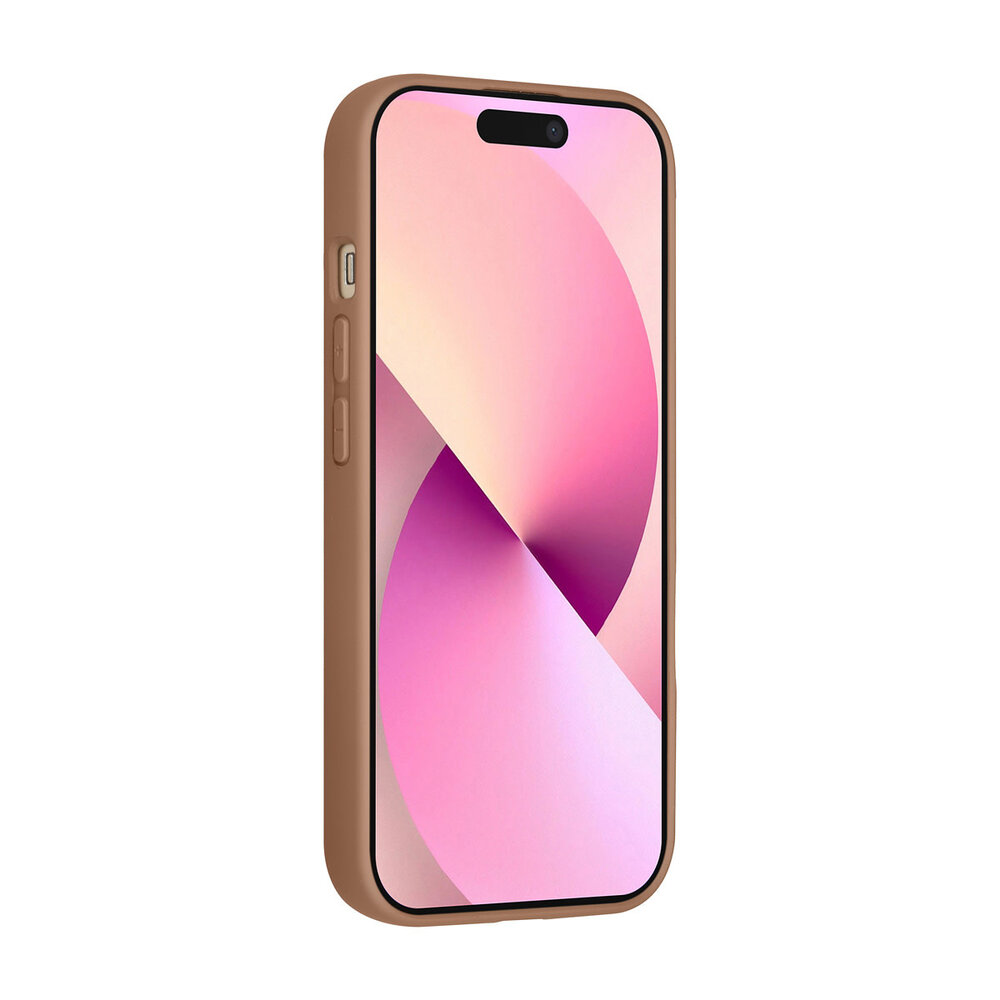 TUNIQ TUNIQ iPhone 15 Backcover hoesje - Magsafe With Ring Stand - Hanger - Desert Brown TUNIQ TUNIQ iPhone 15 Backcover hoesje - Magsafe With Ring Stand - Hanger - Desert Brown