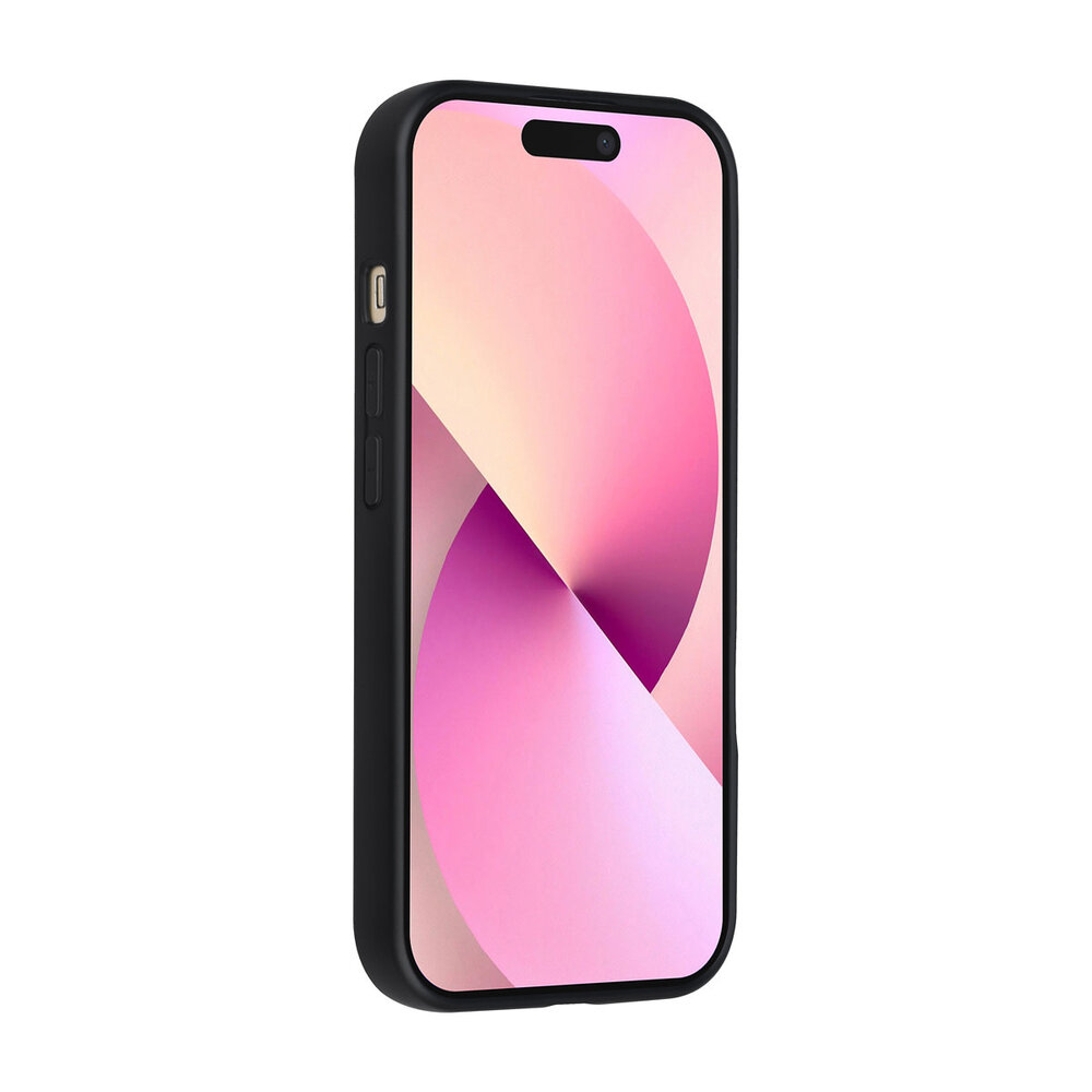 TUNIQ TUNIQ iPhone 15 Back cover coque - Magsafe With Ring Stand - Hanger - Noir