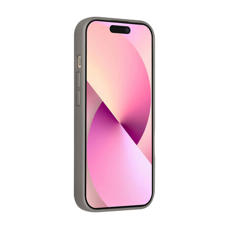 TUNIQ TUNIQ iPhone 15 Back cover coque - Magsafe With Ring Stand - Hanger - Titanium Grey