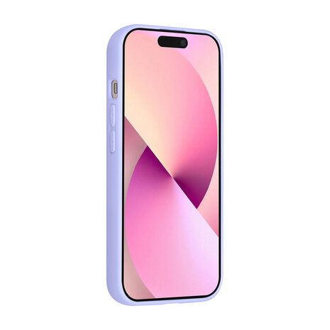 TUNIQ TUNIQ iPhone 15 Back cover coque - Magsafe With Ring Stand - Hanger - Lilas TUNIQ TUNIQ iPhone 15 Back cover coque - Magsafe With Ring Stand - Hanger - Lilas