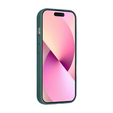 TUNIQ TUNIQ iPhone 15 Back cover case - Magsafe With Ring Stand - Hanger - Dark Green TUNIQ TUNIQ iPhone 15 Back cover case - Magsafe With Ring Stand - Hanger - Dark Green