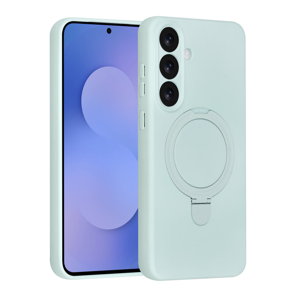 TUNIQ TUNIQ Galaxy S25 FE Back cover case - Magsafe With Ring Stand - Hanger - Mint Green