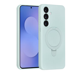 TUNIQ TUNIQ Galaxy S25 FE Backcover hoesje - Magsafe With Ring Stand - Hanger - Mint Green