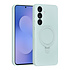 TUNIQ Galaxy S25 FE Back-Cover hul - Magsafe With Ring Stand - Hanger - Mint Green TUNIQ Galaxy S25 FE Back-Cover hul - Magsafe With Ring Stand - Hanger - Mint Green