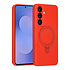 TUNIQ Galaxy S25 FE Backcover hoesje - Magsafe With Ring Stand - Hanger - Classic Red TUNIQ Galaxy S25 FE Backcover hoesje - Magsafe With Ring Stand - Hanger - Classic Red