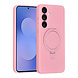 TUNIQ TUNIQ Galaxy S25 FE Back cover case - Magsafe With Ring Stand - Hanger - Sakura Pink