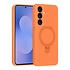 TUNIQ Galaxy S25 FE Backcover hoesje - Magsafe With Ring Stand - Hanger - Tangerine Orange TUNIQ Galaxy S25 FE Backcover hoesje - Magsafe With Ring Stand - Hanger - Tangerine Orange