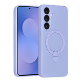 TUNIQ TUNIQ Galaxy S25 FE Back cover coque - Magsafe With Ring Stand - Hanger - Lilas
