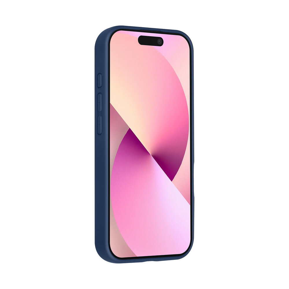 TUNIQ TUNIQ iPhone 16 Back-Cover hul - Magsafe With Ring Stand - Hanger - Navy Blue