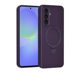 TUNIQ TUNIQ Galaxy A36 Backcover hoesje - Magsafe With Ring Stand - Hanger - Grape Purple TUNIQ TUNIQ Galaxy A36 Backcover hoesje - Magsafe With Ring Stand - Hanger - Grape Purple