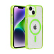 TUNIQ TUNIQ iPhone 14 Back cover coque - Magsafe - Glitter - Hanger - Vert