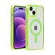 TUNIQ TUNIQ iPhone 15 Back cover coque - Magsafe - Glitter - Hanger - Vert