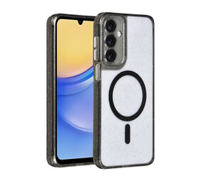TUNIQ TUNIQ Galaxy A15 5G Backcover hoesje - Magsafe - Glitter - Hanger - Zwart
