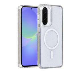 TUNIQ TUNIQ Galaxy A36 Back cover case - Magsafe - Glitter - Hanger - Transparent