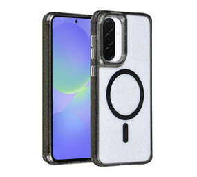 TUNIQ TUNIQ Galaxy A36 Back-Cover hul - Magsafe - Glitter - Hanger - Schwarz