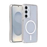 TUNIQ TUNIQ Galaxy S25 Back-Cover hul - Magsafe - Glitter - Hanger - Transparent