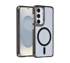 TUNIQ TUNIQ Galaxy S25 Back cover case - Magsafe - Glitter - Hanger - Black