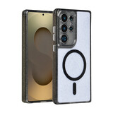TUNIQ TUNIQ Galaxy S25 Ultra Back cover case - Magsafe - Glitter - Hanger - Black