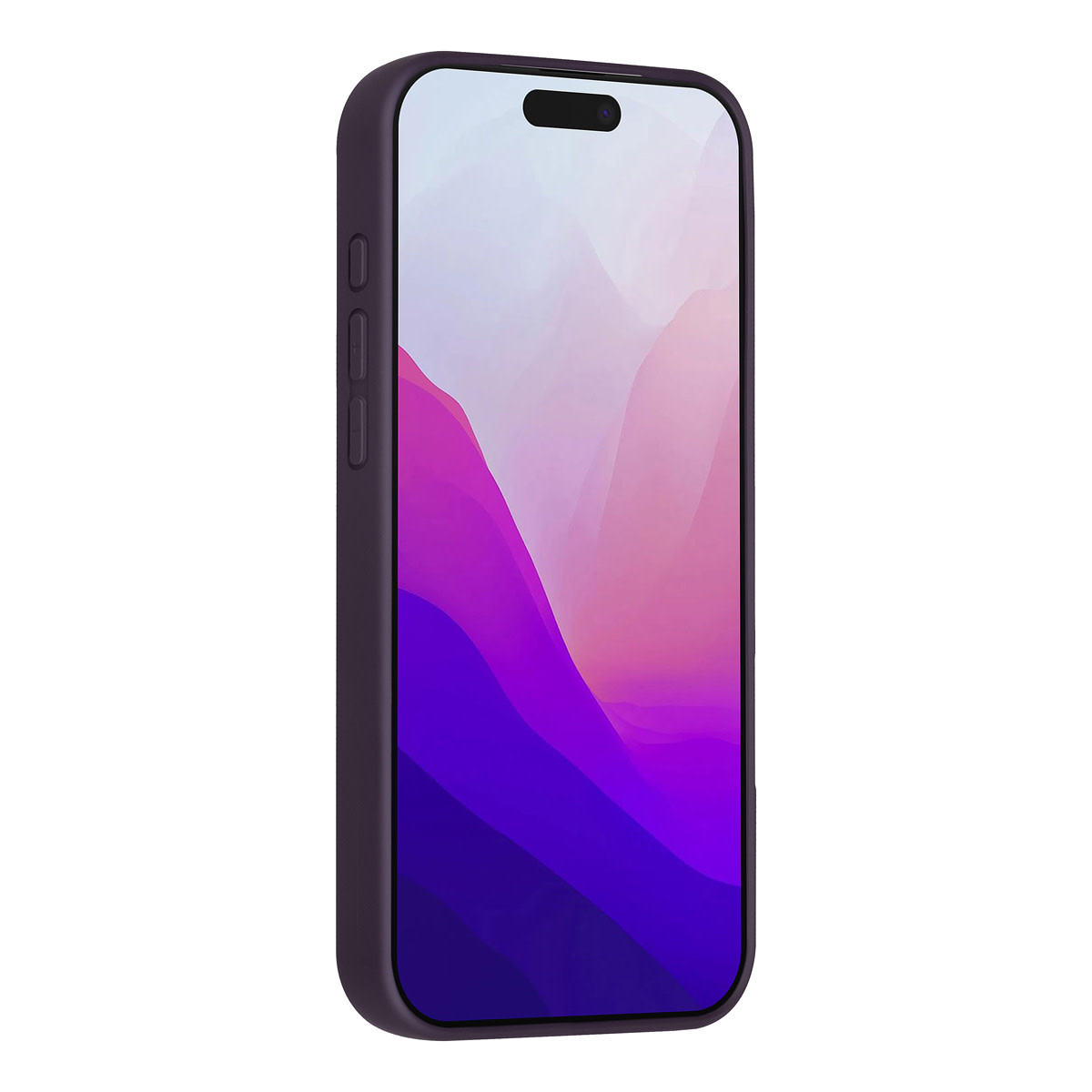 TUNIQ TUNIQ iPhone 15 Pro Max Backcover hoesje - Magsafe With Ring Stand - Hanger - Grape Purple, foto 2 van 3