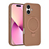 TUNIQ iPhone 16 Back-Cover hul - Magsafe With Ring Stand - Hanger - Desert Brown