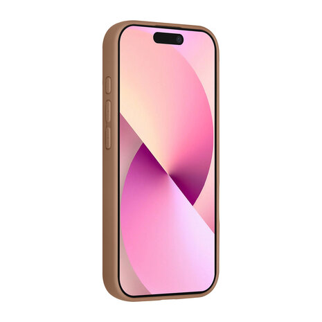 TUNIQ TUNIQ iPhone 16 Back cover case - Magsafe With Ring Stand - Hanger - Desert Brown